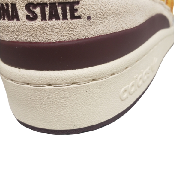 Adidas RARE Forum 84 High X EE GW7790 Arizona State Sun Devils Sneakers Mens 9.5 - Picture 11 of 13